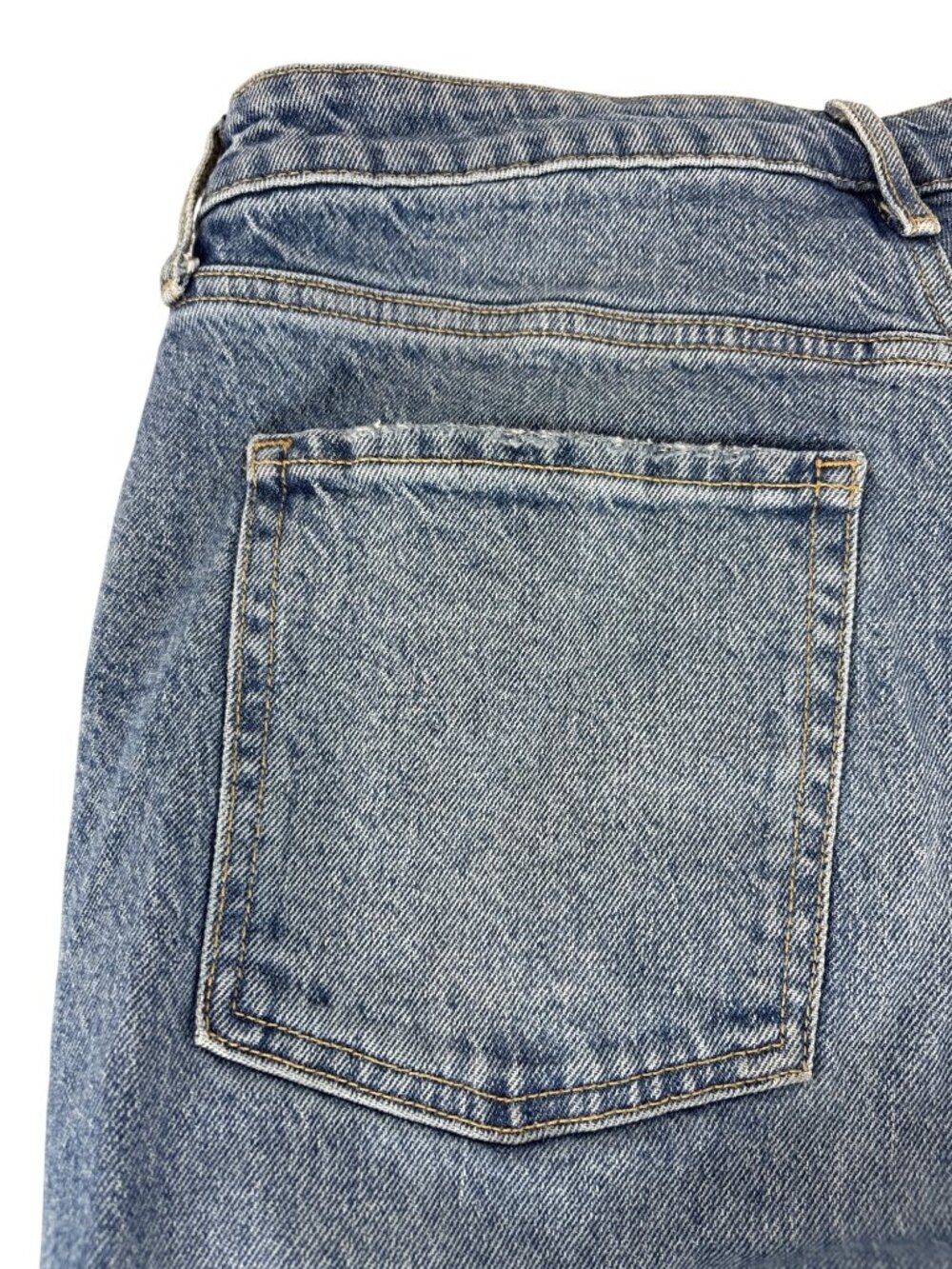 Old Navy Extra High-Rise Sky-Hi Wide Leg Baggy Jeans Medium Wash Denim Size 6 - Picture 8 of 16